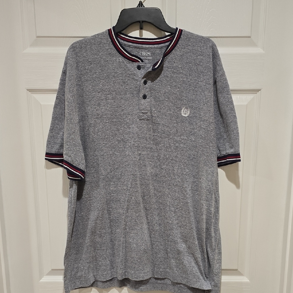Chaps Heather Gray Men's Shirt